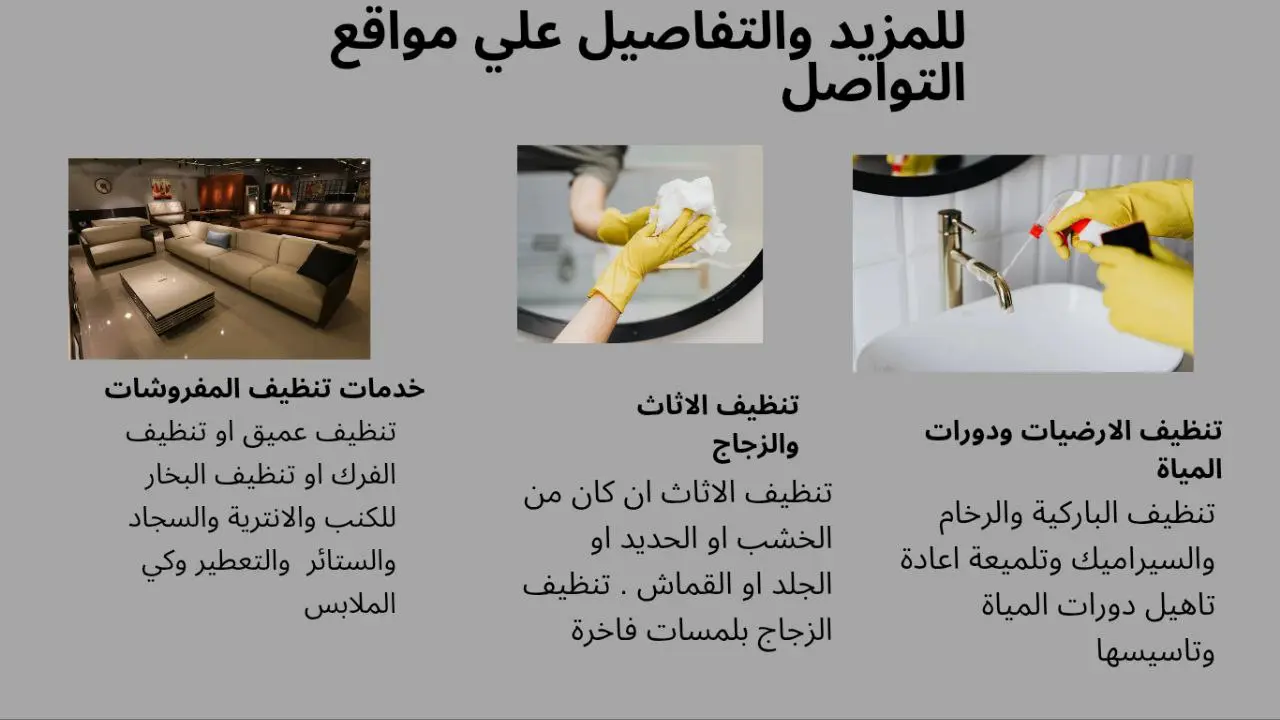 تنتظيف متكامل لفيلتك ومكتبك